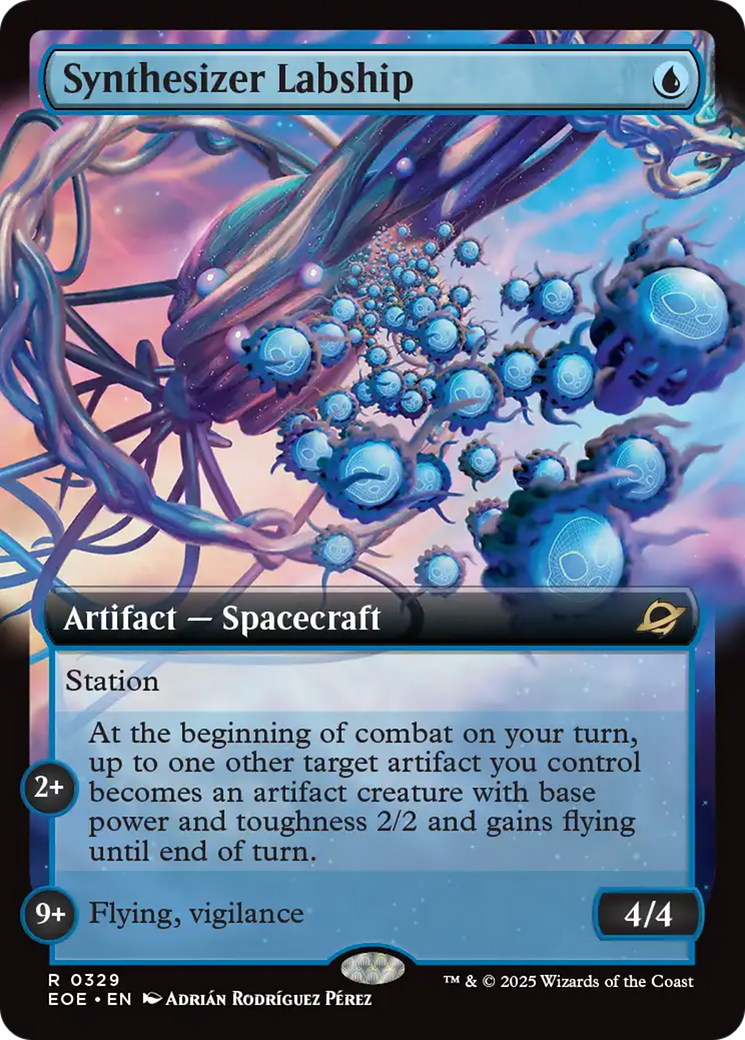 Magic: The Gathering - Synthesizer Labship Foil - Edge of Eternities
