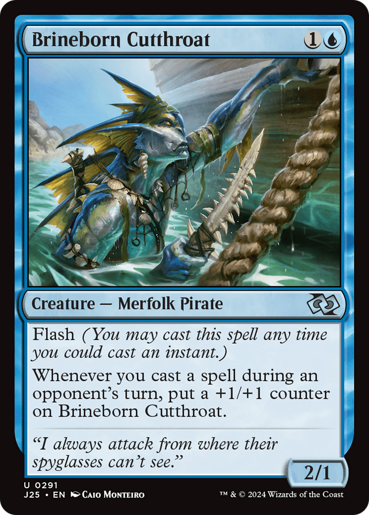 Magic: The Gathering - Brineborn Cutthroat - Foundations Jumpstart