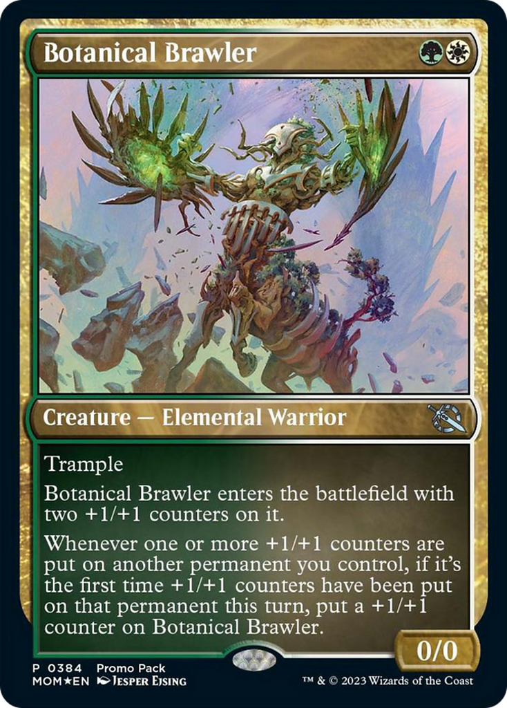 Magic: The Gathering - Botanical Brawler Foil - March of the Machine