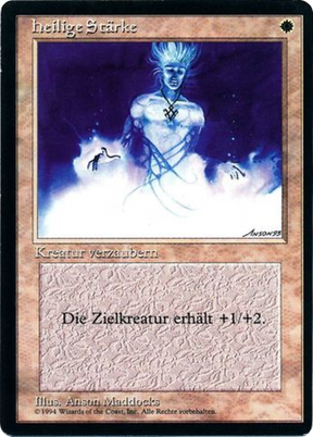 Magic: The Gathering - Heilige Stärke - Foreign Black Border