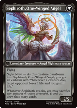Magic: The Gathering - Sephiroth, Fabled SOLDIER // Sephiroth, One-Winged Angel Foil - Final Fantasy