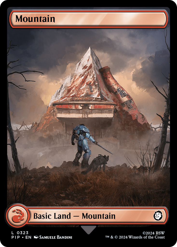 Magic: The Gathering - Mountain - Fallout