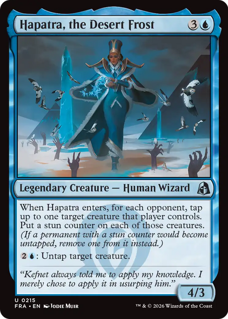 Magic: The Gathering - Hapatra, the Desert Frost - Reality Fracture
