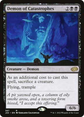 Magic: The Gathering - Demon of Catastrophes - Jumpstart 2022