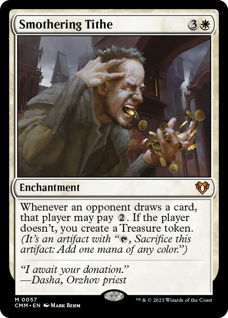 Magic: The Gathering - Smothering Tithe - Commander Masters