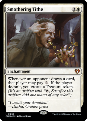 Magic: The Gathering - Smothering Tithe - Commander Masters