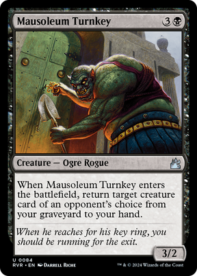 Magic: The Gathering - Mausoleum Turnkey Foil - Ravnica Remastered