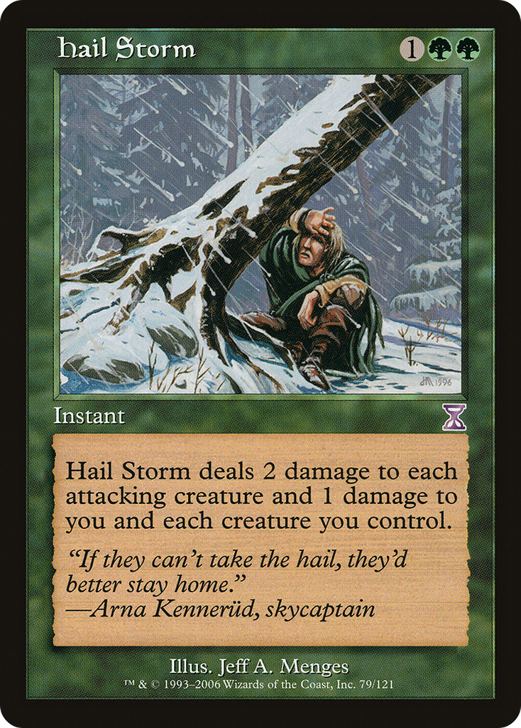 Magic: The Gathering - Hail Storm - Time Spiral Timeshifted