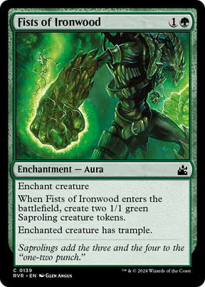 Magic: The Gathering - Fists of Ironwood Foil - Ravnica Remastered