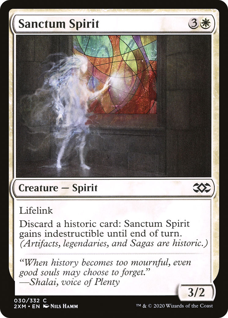 Magic: The Gathering - Sanctum Spirit Foil - Double Masters