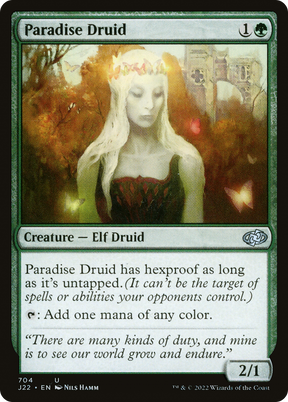 Magic: The Gathering - Paradise Druid - Jumpstart 2022