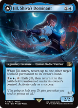 Magic: The Gathering - Jill, Shiva's Dominant // Shiva, Warden of Ice Foil - Final Fantasy