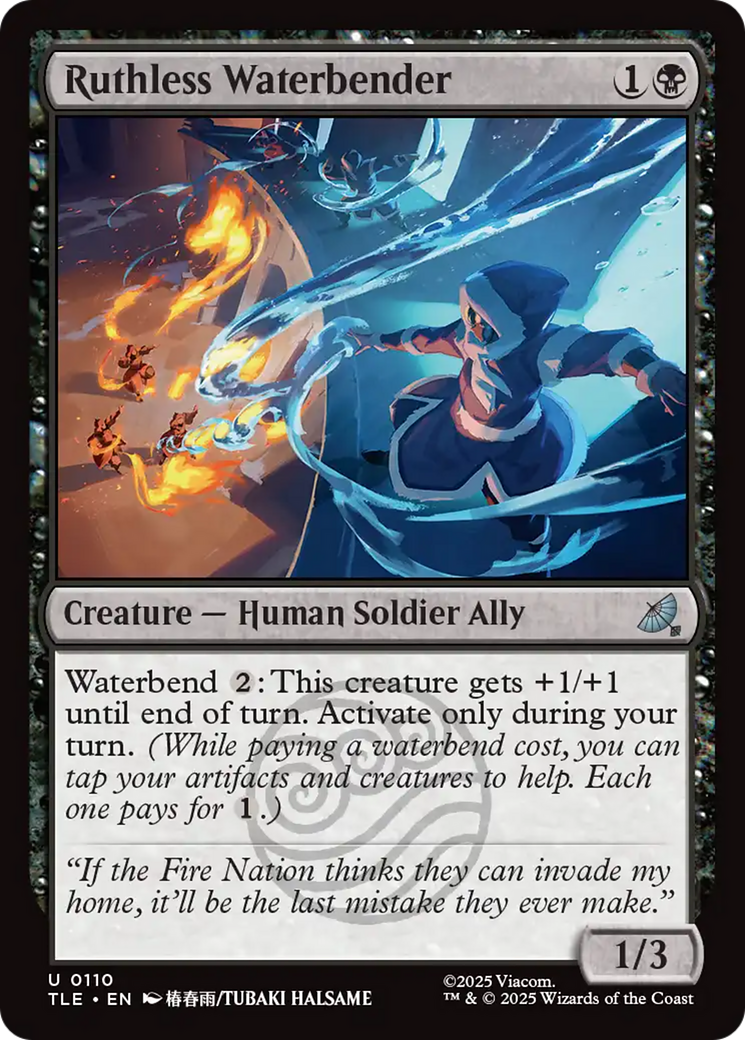 Magic: The Gathering - Ruthless Waterbender - Avatar: The Last Airbender Eternal
