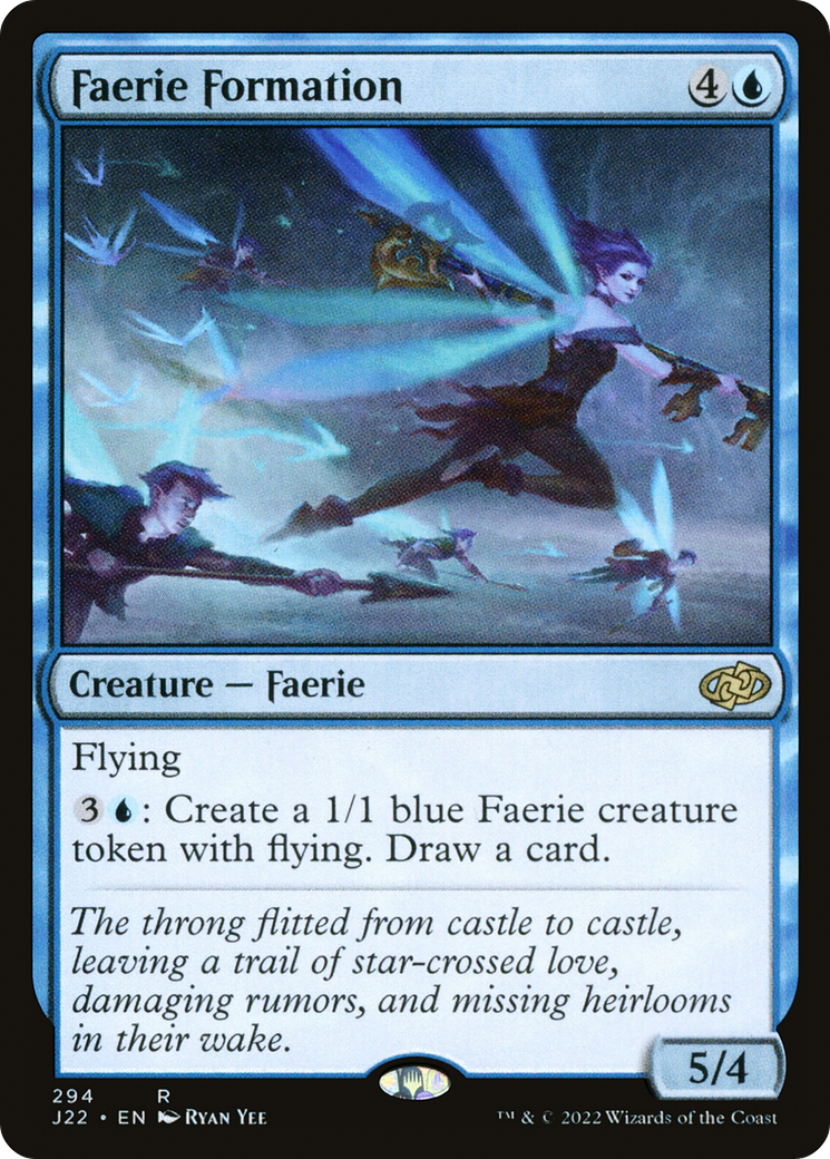 Magic: The Gathering - Faerie Formation - Jumpstart 2022