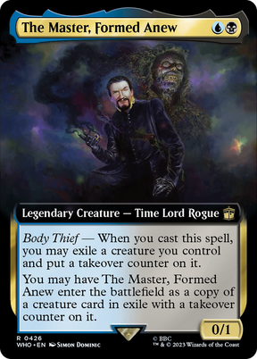 Magic: The Gathering - The Master, Formed Anew Foil - Doctor Who