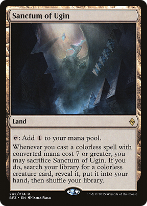Magic: The Gathering - Sanctum of Ugin Foil - Battle for Zendikar