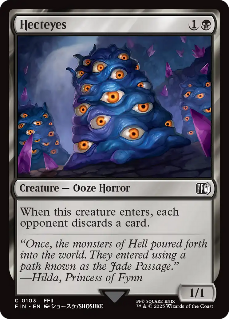 Magic: The Gathering - Hecteyes - Final Fantasy