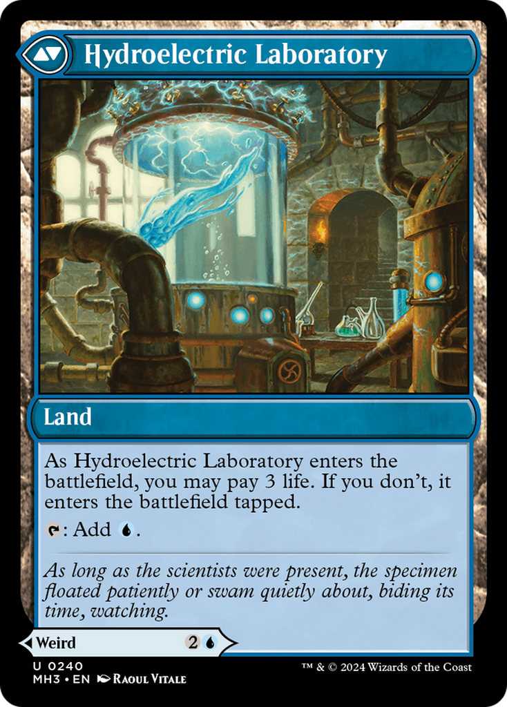 Magic: The Gathering - Hydroelectric Specimen // Hydroelectric Laboratory - Modern Horizons 3