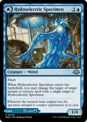Magic: The Gathering - Hydroelectric Specimen // Hydroelectric Laboratory Foil - Modern Horizons 3