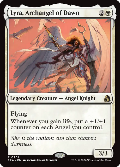 Magic: The Gathering - Lyra, Archangel of Dawn - Reality Fracture