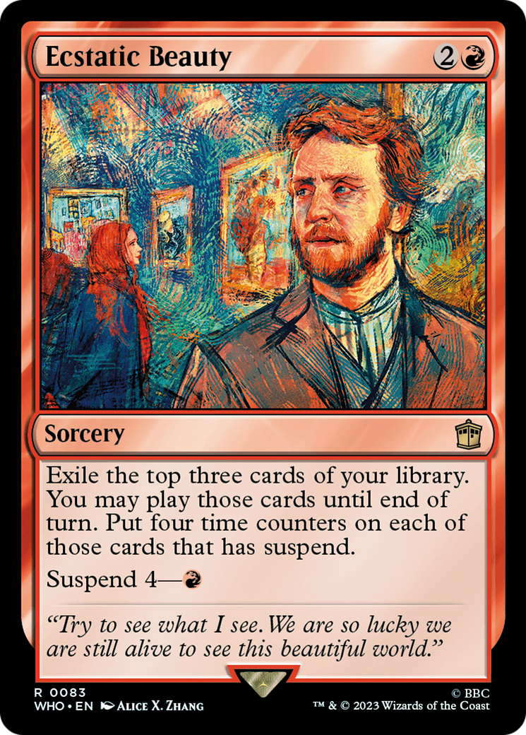 Magic: The Gathering - Ecstatic Beauty - Doctor Who
