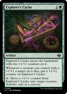 Magic: The Gathering - Explorer's Cache Foil - The Lost Caverns of Ixalan