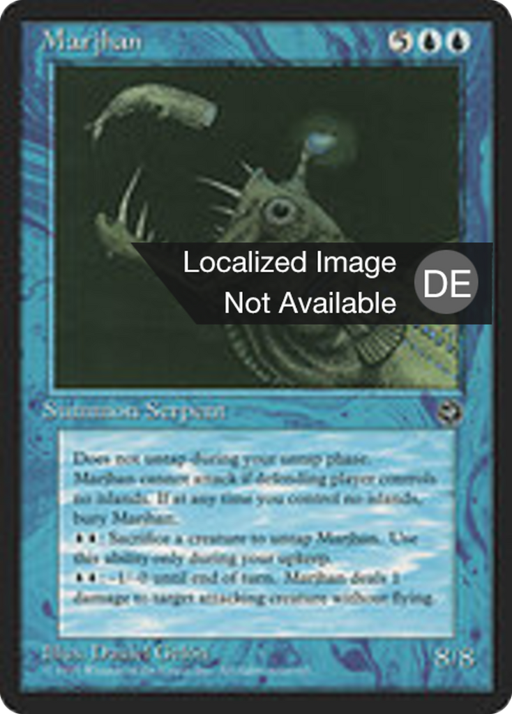 Magic: The Gathering - Marjhan - Homelands