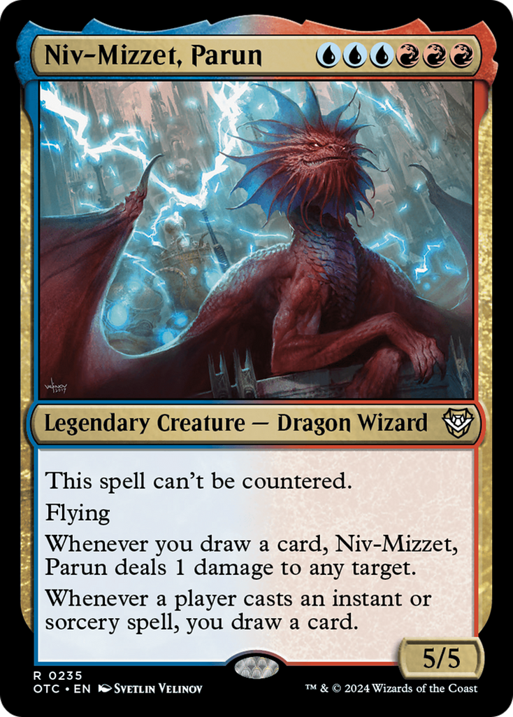 Magic: The Gathering - Niv-Mizzet, Parun - Outlaws of Thunder Junction Commander