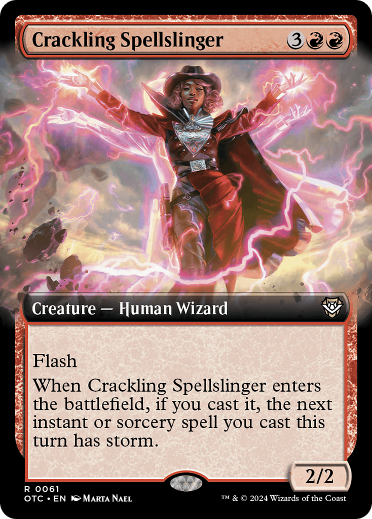 Magic: The Gathering - Crackling Spellslinger - Outlaws of Thunder Junction Commander