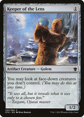 Magic: The Gathering - Keeper of the Lens Foil - Dragons of Tarkir