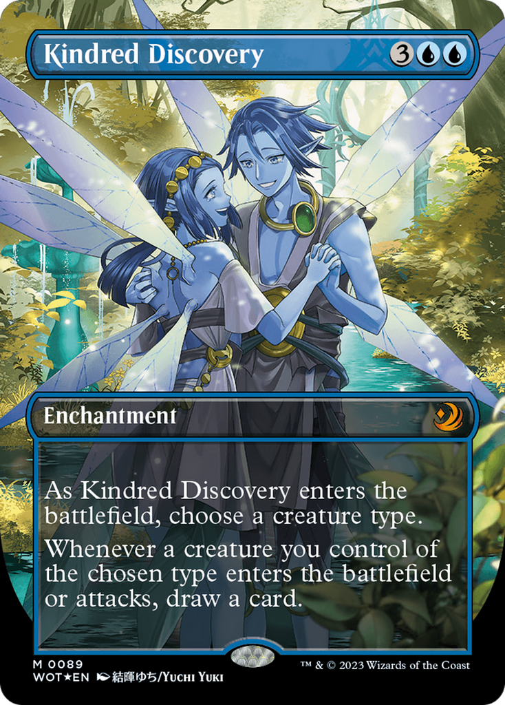 Magic: The Gathering - Kindred Discovery Foil - Wilds of Eldraine: Enchanting Tales