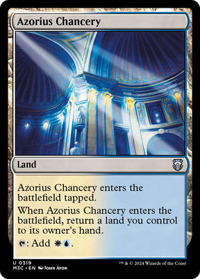 Magic: The Gathering - Azorius Chancery - Modern Horizons 3 Commander