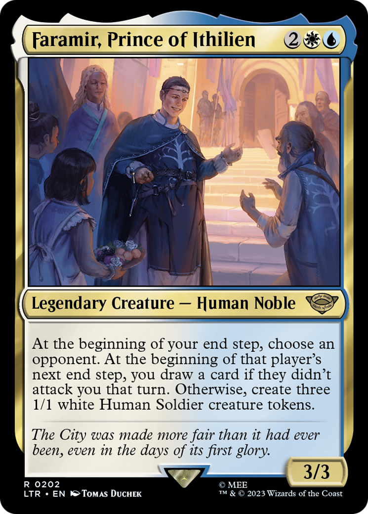 Magic: The Gathering - Faramir, Prince of Ithilien Foil - The Lord of the Rings: Tales of Middle-earth