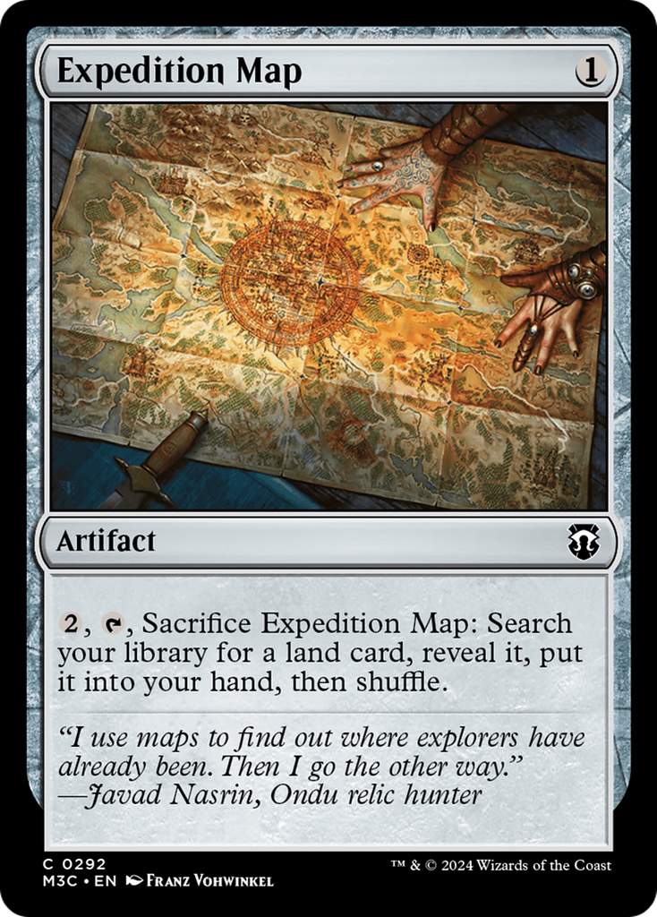 Magic: The Gathering - Expedition Map - Modern Horizons 3 Commander