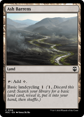 Magic: The Gathering - Ash Barrens - Modern Horizons 3 Commander
