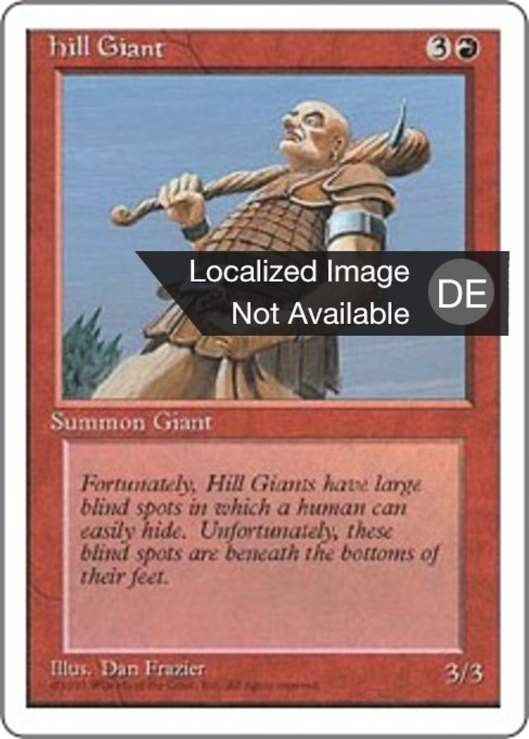 Magic: The Gathering - Hügelriese - Fourth Edition