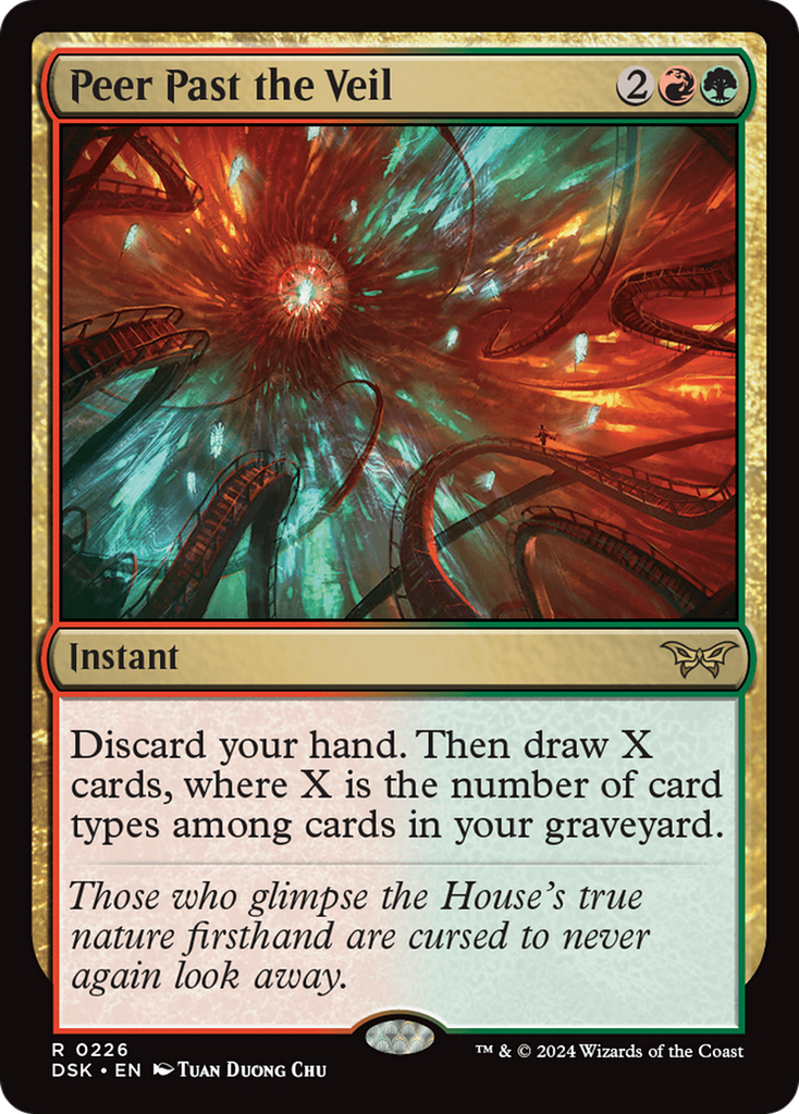 Magic: The Gathering - Peer Past the Veil - Duskmourn: House of Horror