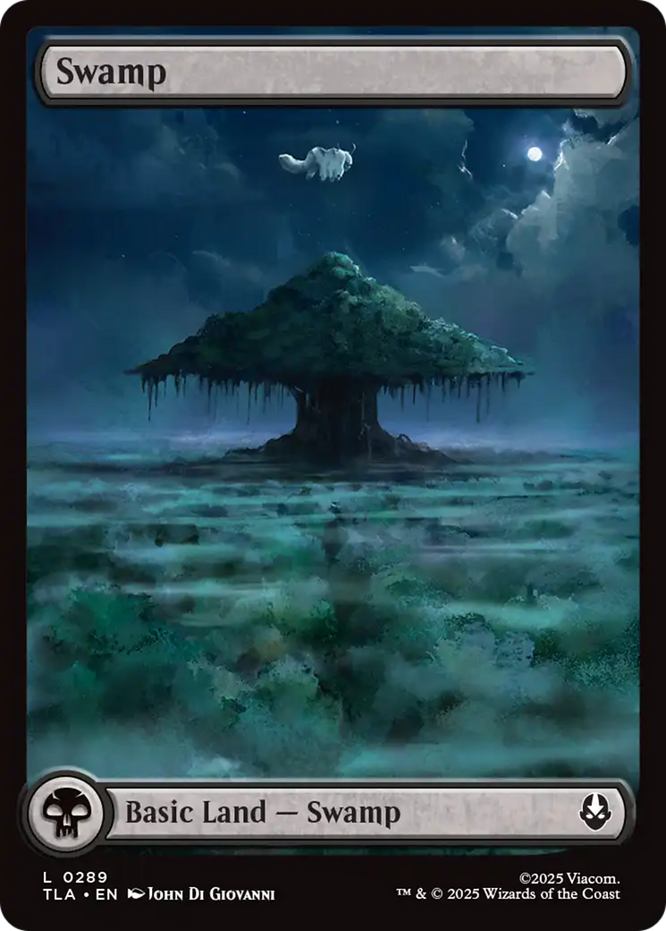 Magic: The Gathering - Swamp - Avatar: The Last Airbender
