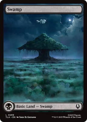 Magic: The Gathering - Swamp - Avatar: The Last Airbender
