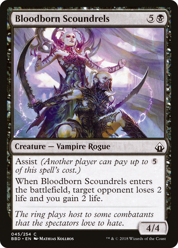 Magic: The Gathering - Bloodborn Scoundrels Foil - Battlebond