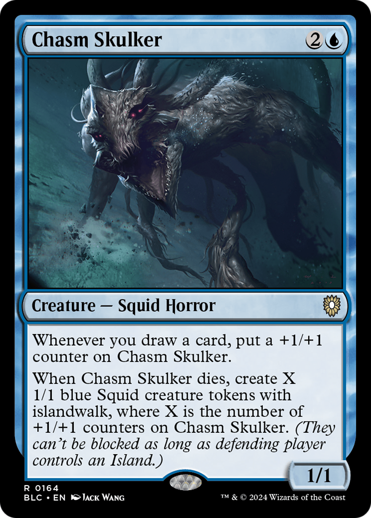 Magic: The Gathering - Chasm Skulker - Bloomburrow Commander