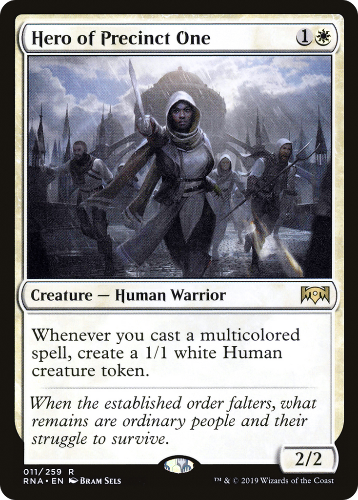 Magic: The Gathering - Hero of Precinct One Foil - Ravnica Allegiance