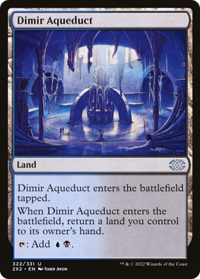 Magic: The Gathering - Dimir Aqueduct - Double Masters 2022