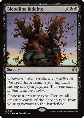 Magic: The Gathering - Bloodline Bidding Foil - Lorwyn Eclipsed