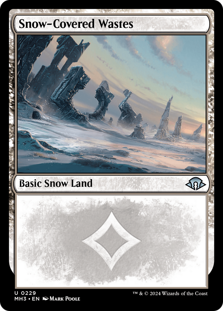 Magic: The Gathering - Snow-Covered Wastes Foil - Modern Horizons 3