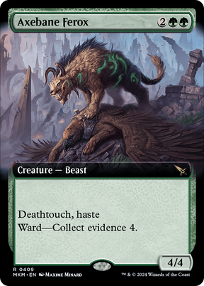 Magic: The Gathering - Axebane Ferox Foil - Murders at Karlov Manor