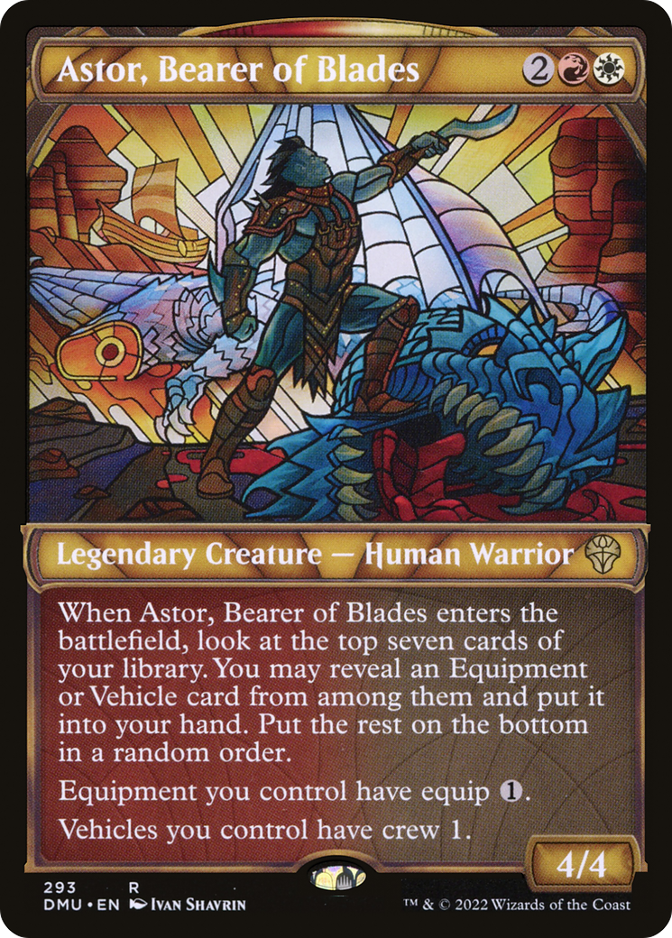 Magic: The Gathering - Astor, Bearer of Blades Foil - Dominaria United