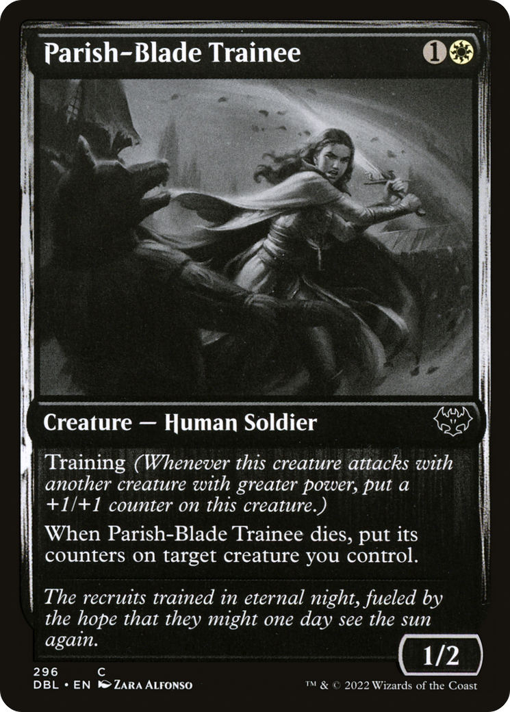 Magic: The Gathering - Parish-Blade Trainee - Innistrad: Double Feature