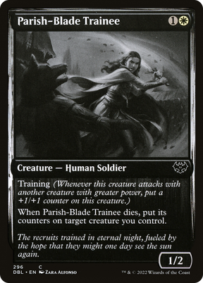 Magic: The Gathering - Parish-Blade Trainee Foil - Innistrad: Double Feature