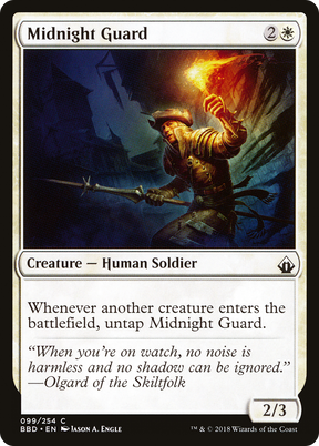 Magic: The Gathering - Midnight Guard Foil - Battlebond